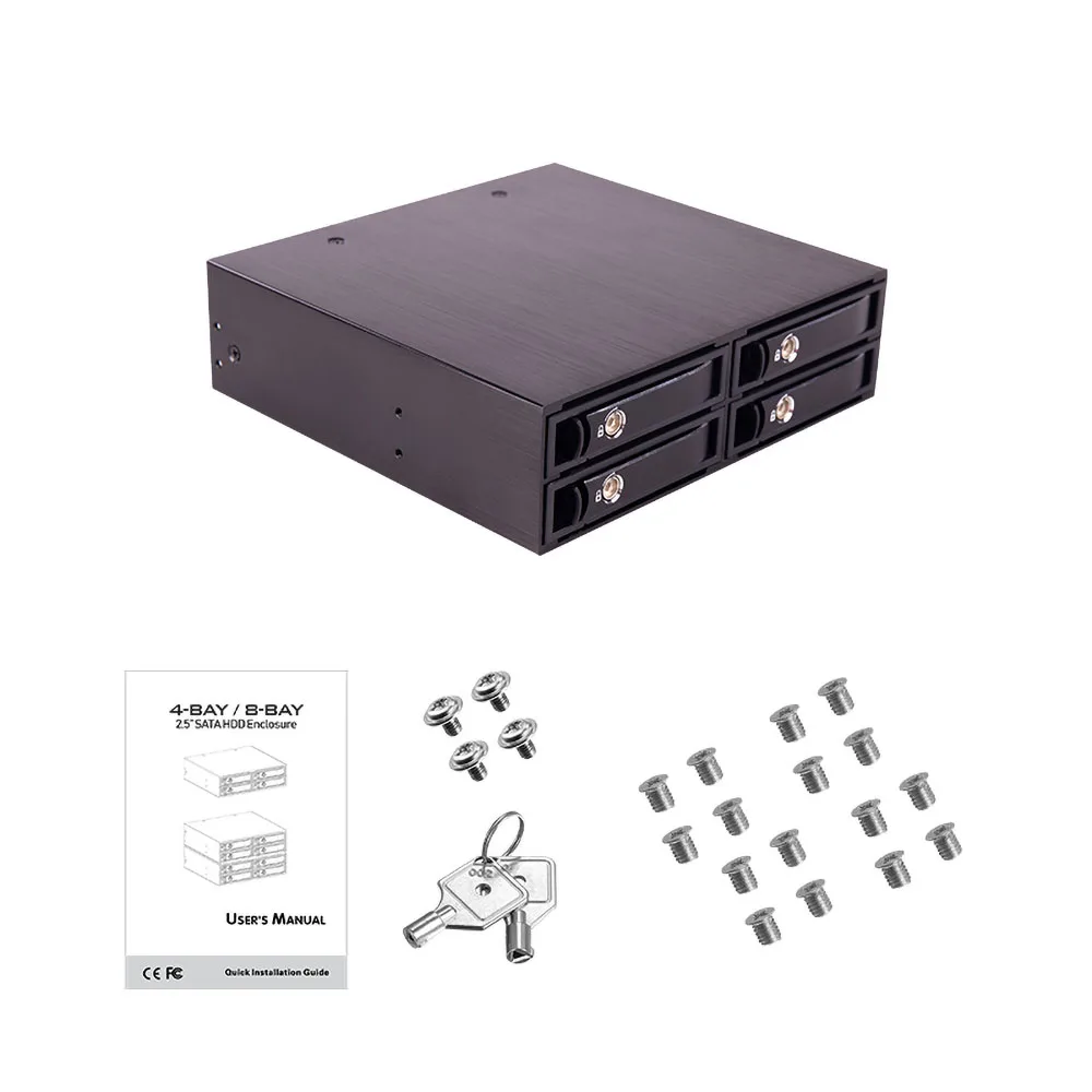 2.5 NVMe U.2 SSD and 2.5in SATA SAS Drive Mobile Rack For