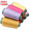 20s/3 1300 Yards Jeans Overlocking Sewing Machine Polyester Thick Thread Sewing Supplies 24 Colors ► Photo 2/5
