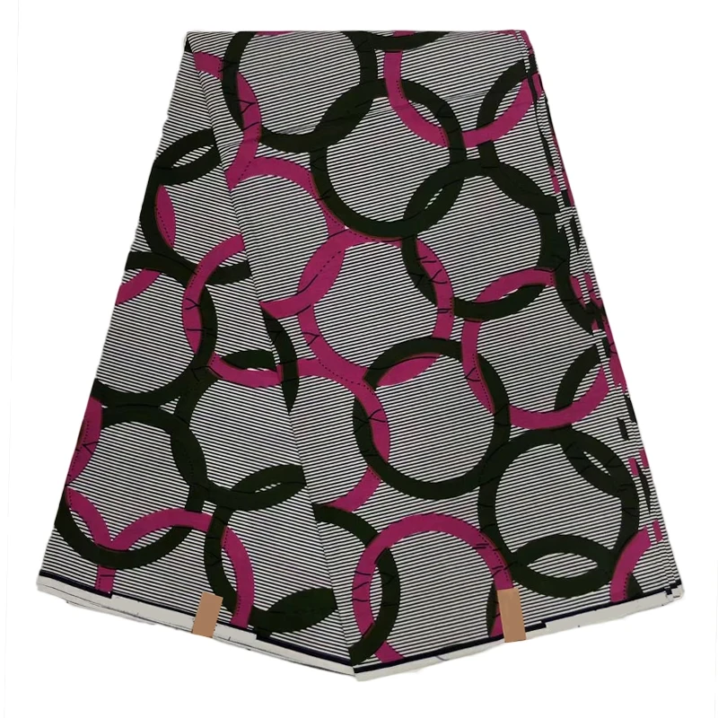 Miss L Рождественская Ткань 6 ярдов/шт tissu восковая печать хлопок HL19S111621