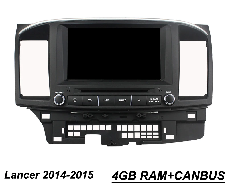 64GB ROM with canbus Автомобильный dvd-плеер DSP ips Android 9,0 4 Гб+ 64 ГБ+ 8 ядерный gps карта RDS радио wifi Bluetooth 4,2 для MITSUBISHI Lancer 2006 - Цвет: 64GB ROM with canbus