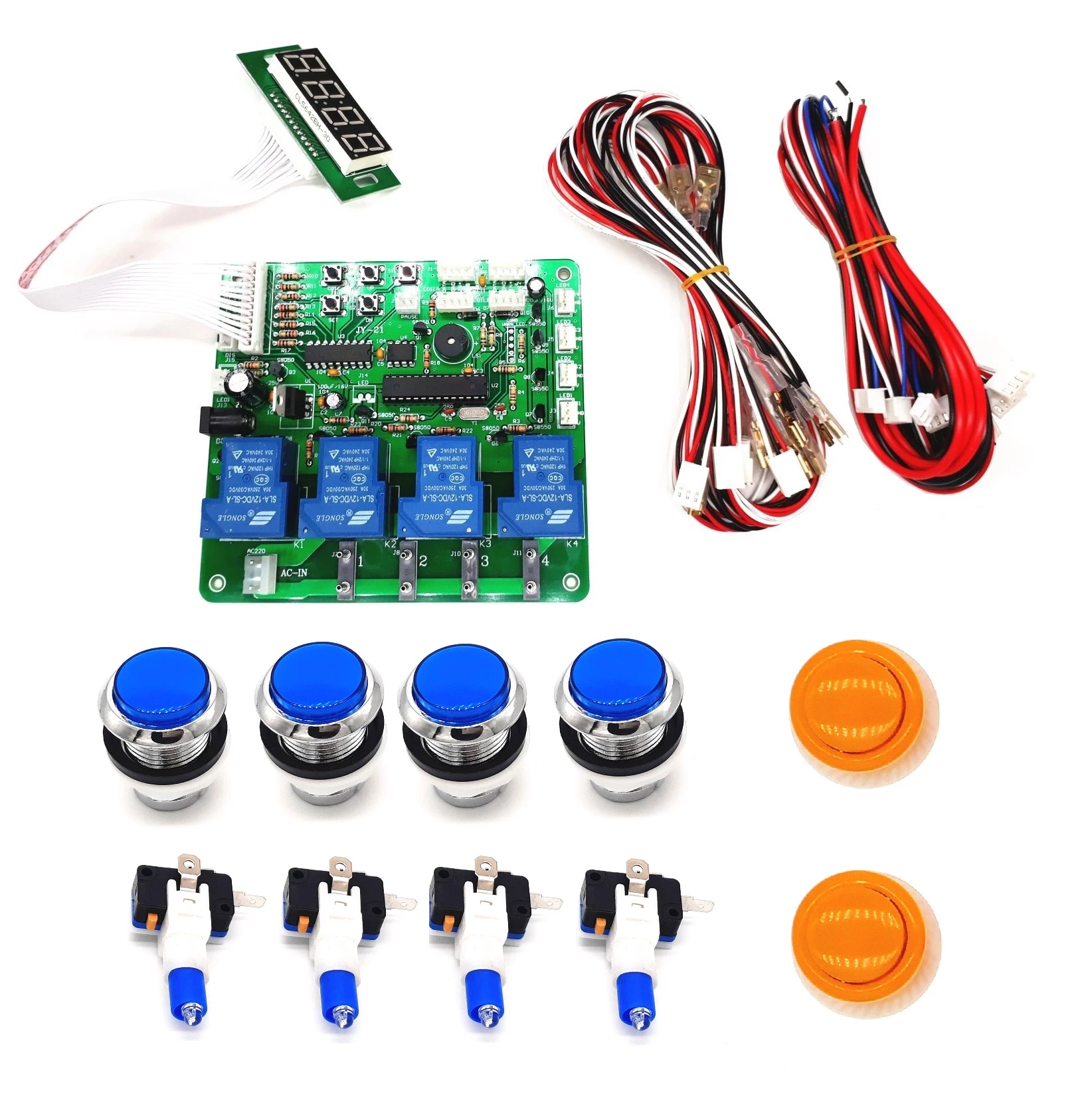 Jy 21 Coin Opertaed Multi Channel Timer Board With Buttons For Car Washing Machine Water Vending Machine Time Control Pcb Start Button Starting Devicestarting Wires Aliexpress