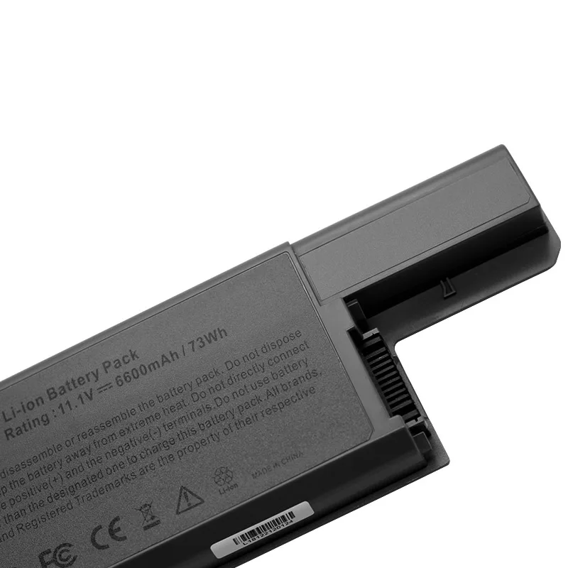 6600 мАч Аккумулятор для ноутбука Dell Latitude D531 D531N D820 D830 точность M65 M4300 MM165 XD735 XD736 XD739 YD623 YD624 YD626 батарея для ноутбука