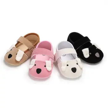 

Baby Shoes Newborn Boy Girl Cotton Soft Sole Animal Cute Dog Infant First Walkers Baby Crib Shoes Toddler Moccasins