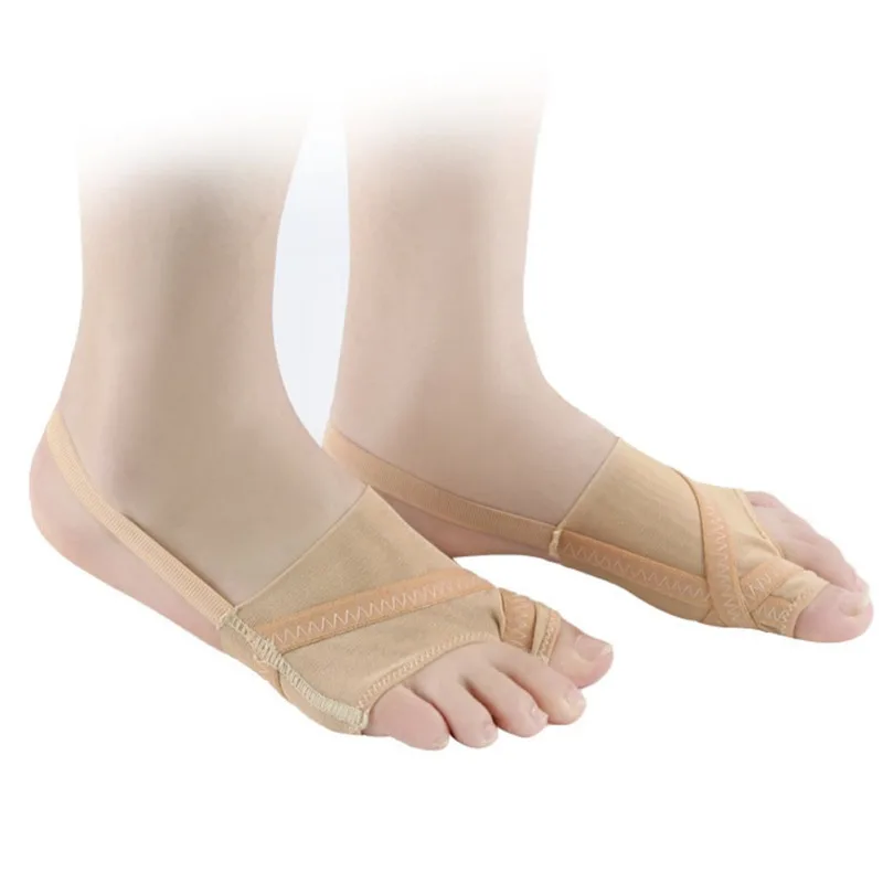 1Pair Comfortable Soft Bunion Protector Toe Straightener Toe Separator Corrector Thumb Feet Care