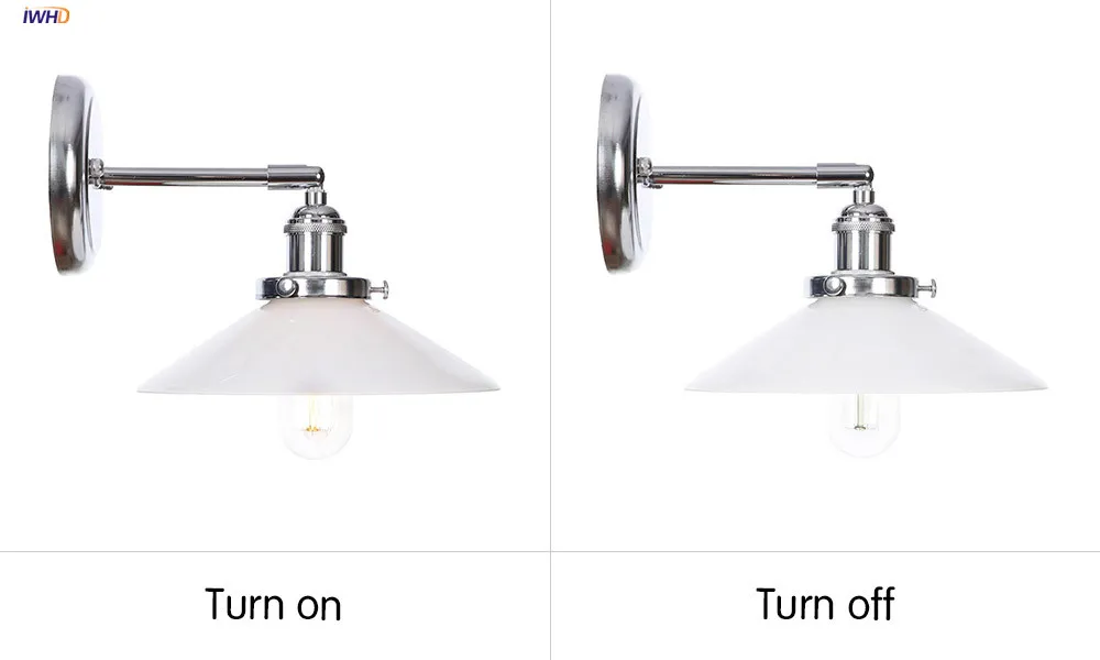 325铬色 开关灯对比图 英文版