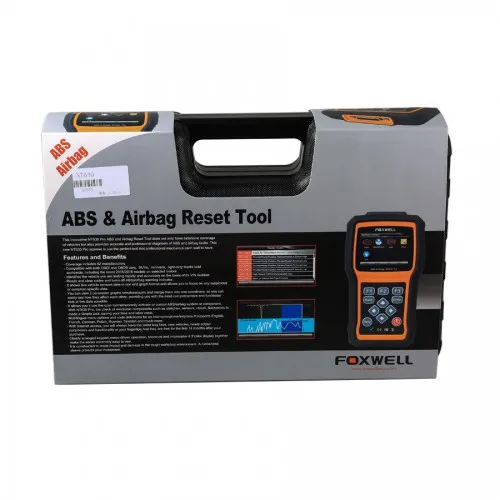 Foxwell NT630 Elite ABS и инструмент сброса подушки безопасности с SAS