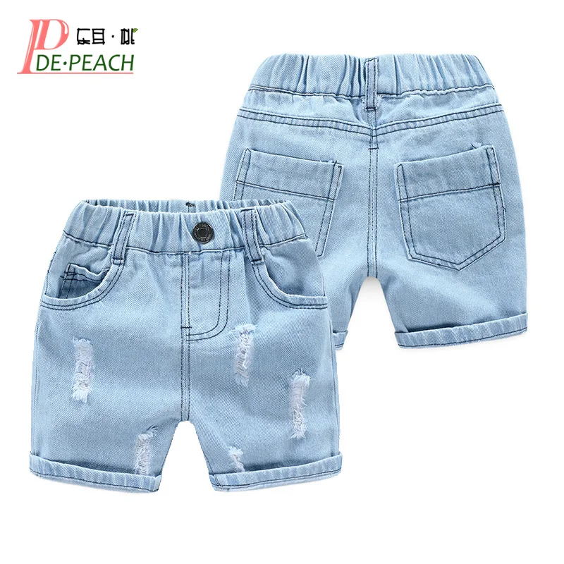 Jeans Shorts Girls Boys Summer Baby Kids Beach Children Pants Cotton DE for Fashion Denim