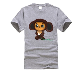 

Detail Feedback Questions about Cheburashka Men's print cotton casual t-shirt T shirt