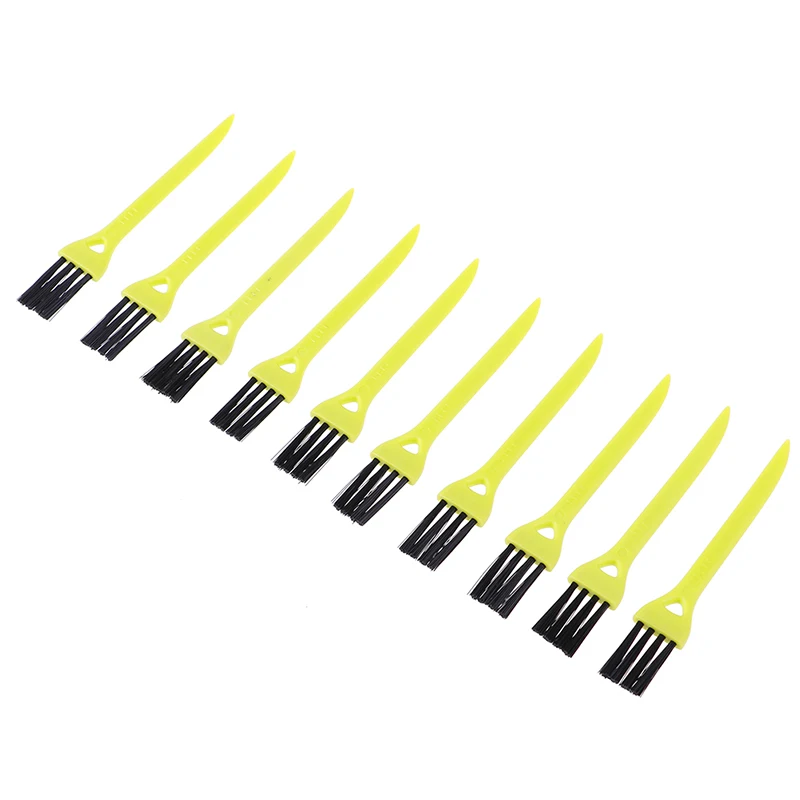 as picture 10pcs 10 шт. щетка для чистки бритвы, Мужская щетка для удаления волос, сменная щетка для бритья - Цвет: as picture 10pcs