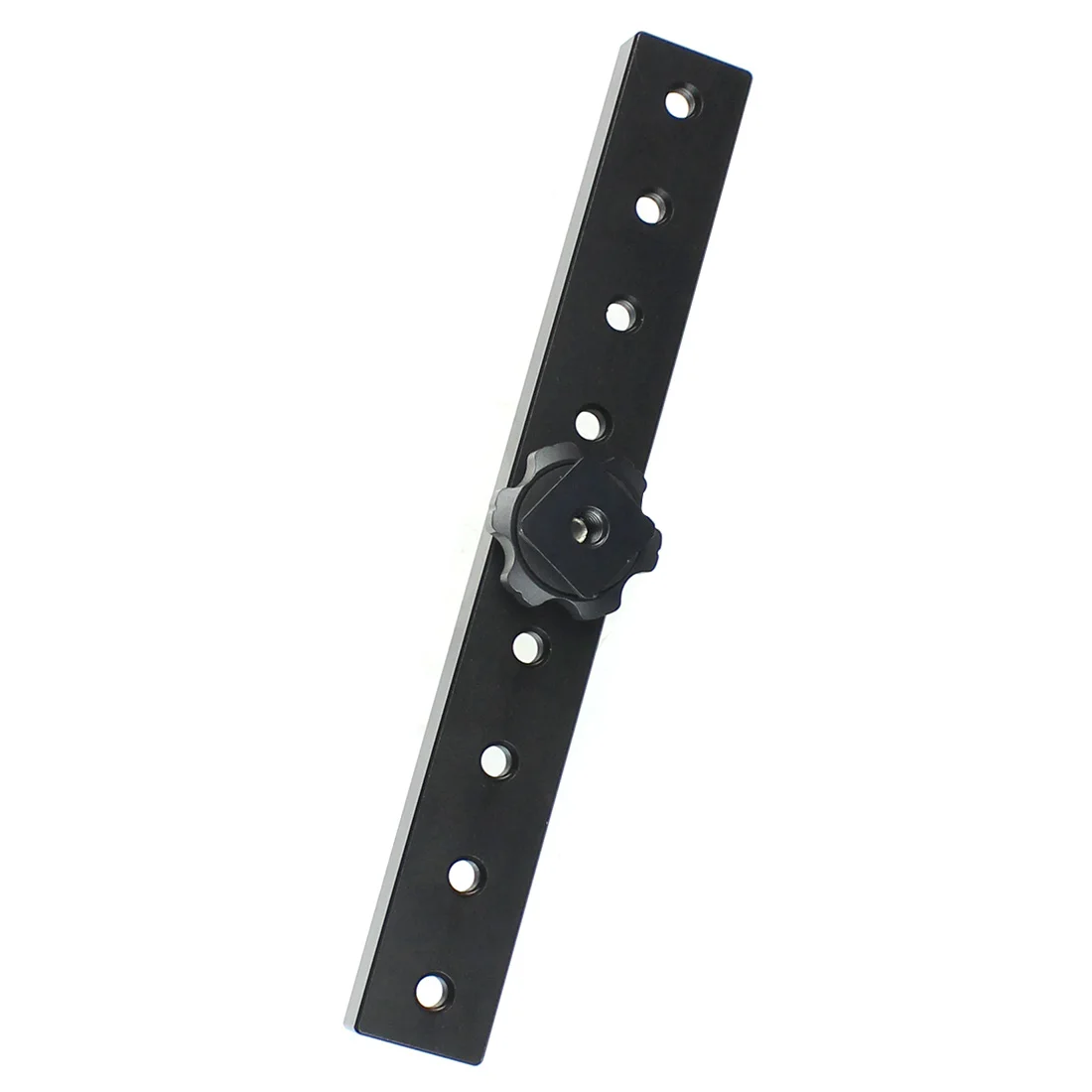 BGNing Aluminum Alloy 18cm Camera Hot Cold Shoe Extension Rail Bracket Bar for Flash LED Video Light Microphone Microphone