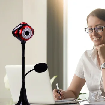 

HD 12MP USB Camera Notebook Dedicated Microphone Camera for Laptop Computer Home QJY99