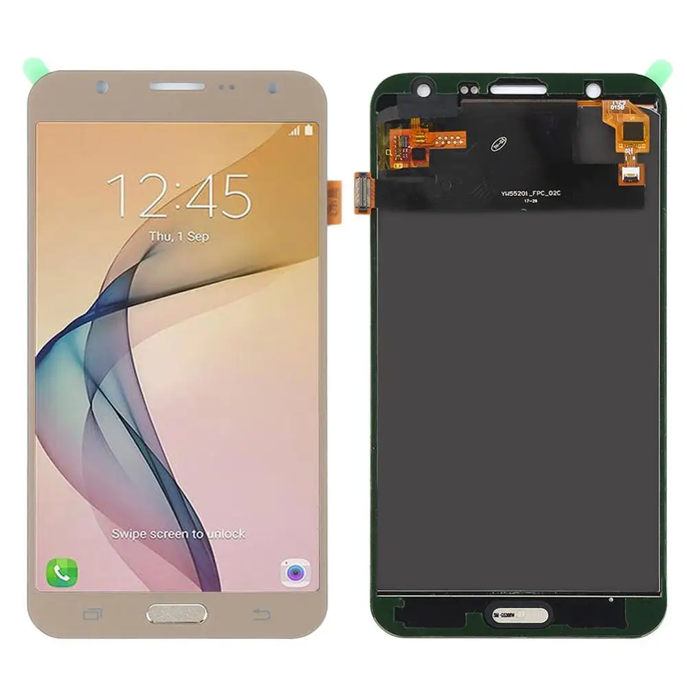 Для samsung Galaxy J7 2015 J700F SM J700M J700H J700DS ЖК дисплей дигитайзер сенсорный сменный экран