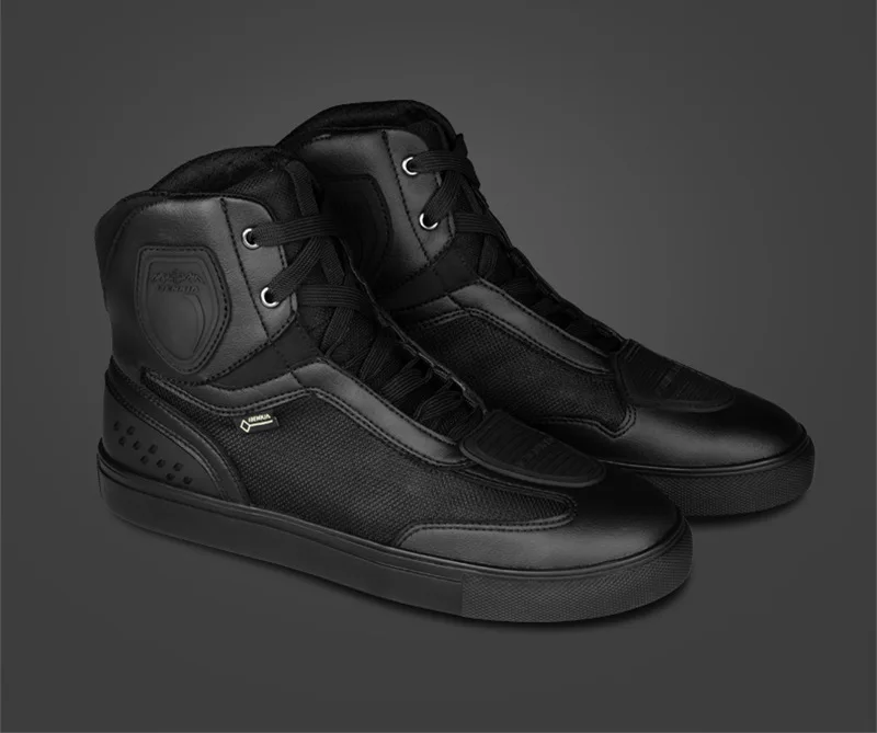 BENKIA/мотоциклетные ботинки из воловьей кожи; водонепроницаемые ботинки для мотокросса; обувь в байкерском стиле; дышащие байкерские ботинки для верховой езды