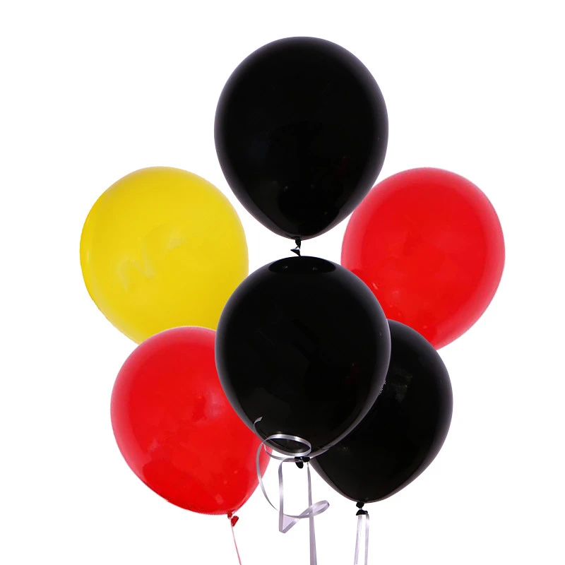 25pcs 10inch Latex Balloons Cartoon Rat Themed Party Decors Black Yellow Red Balloons Baby Shower First Birthday Party Decors Ballons Accessories Aliexpress 25pcs 10inch latex balloons cartoon rat themed party decors black yellow red balloons baby shower first birthday party decors