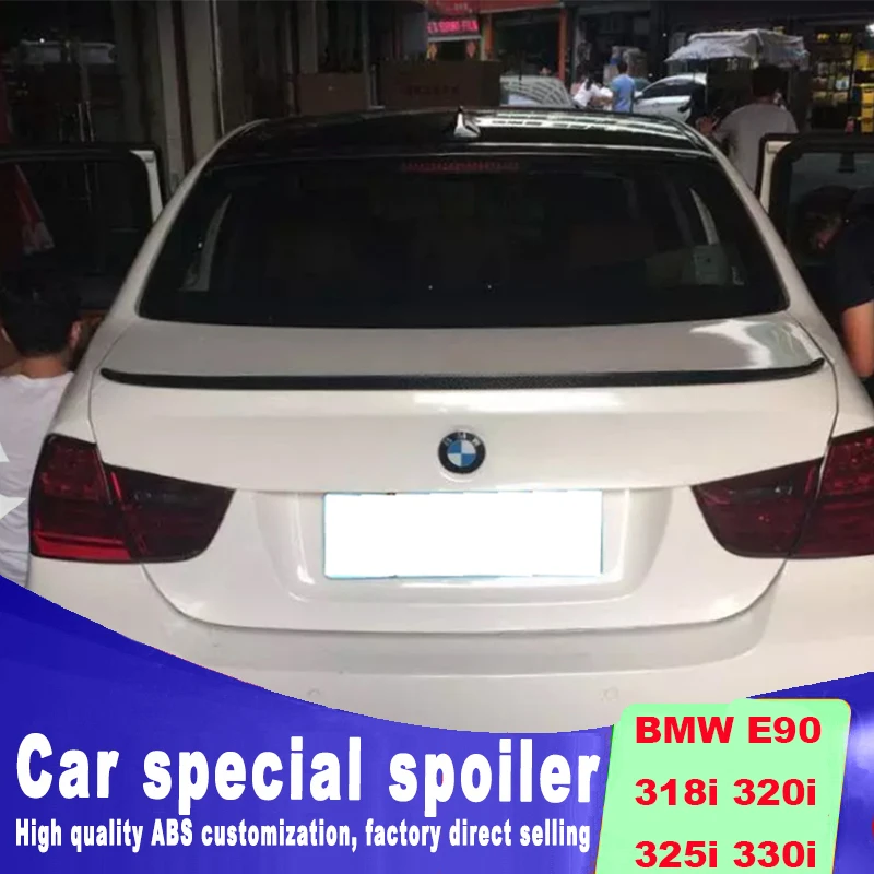2005 2011 высококачественный спойлер для bmw E90 M3 задний багажника 318i 320i 325i 330i от