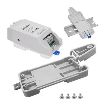 

New Prouct SONOFF DR DIN Rail Tray Adjustable Mounted Rail Case Holder For Wifi Remote Control Switch
