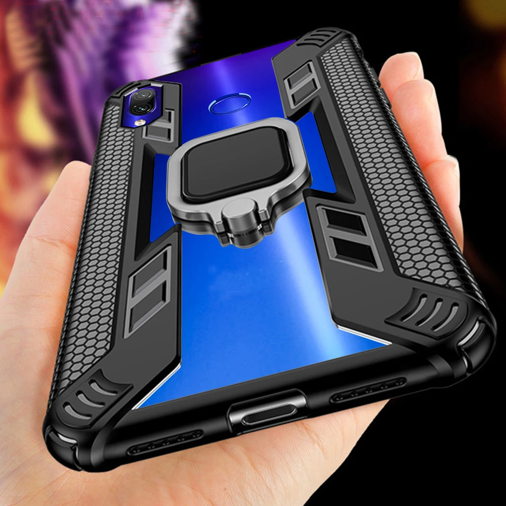 Для Huawei P smart plus 2019 ForHonor 20 чехол для Honor 8x 9X 8A 10 lite 10i 20i V20 кольцевой Магнитная