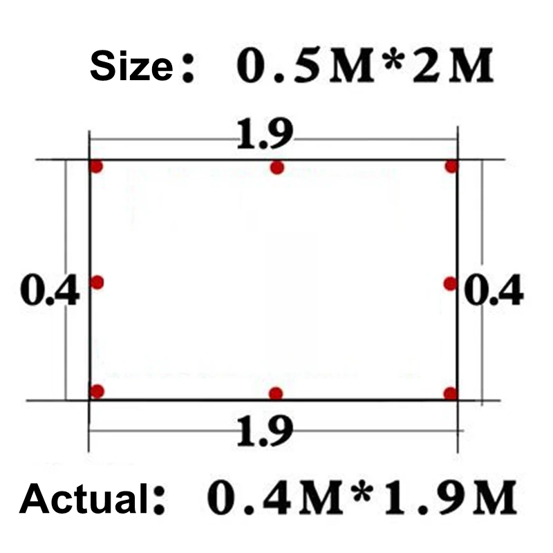 1 шт. 0,3 мм толщиной ПВХ Непромокаемая ткань очень прозрачная домашняя садовая защита от дождя парус Наружные защитные чехлы Индивидуальный размер - Цвет: 0.5m by 2m