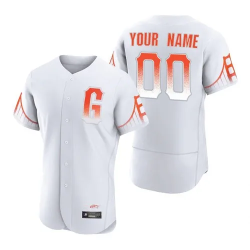 San Francisco &quotG&quot unveiled City Connect uniforms jerseys Flex base 2021 Replica Custom Men baseball personalized Stitched Jersey |