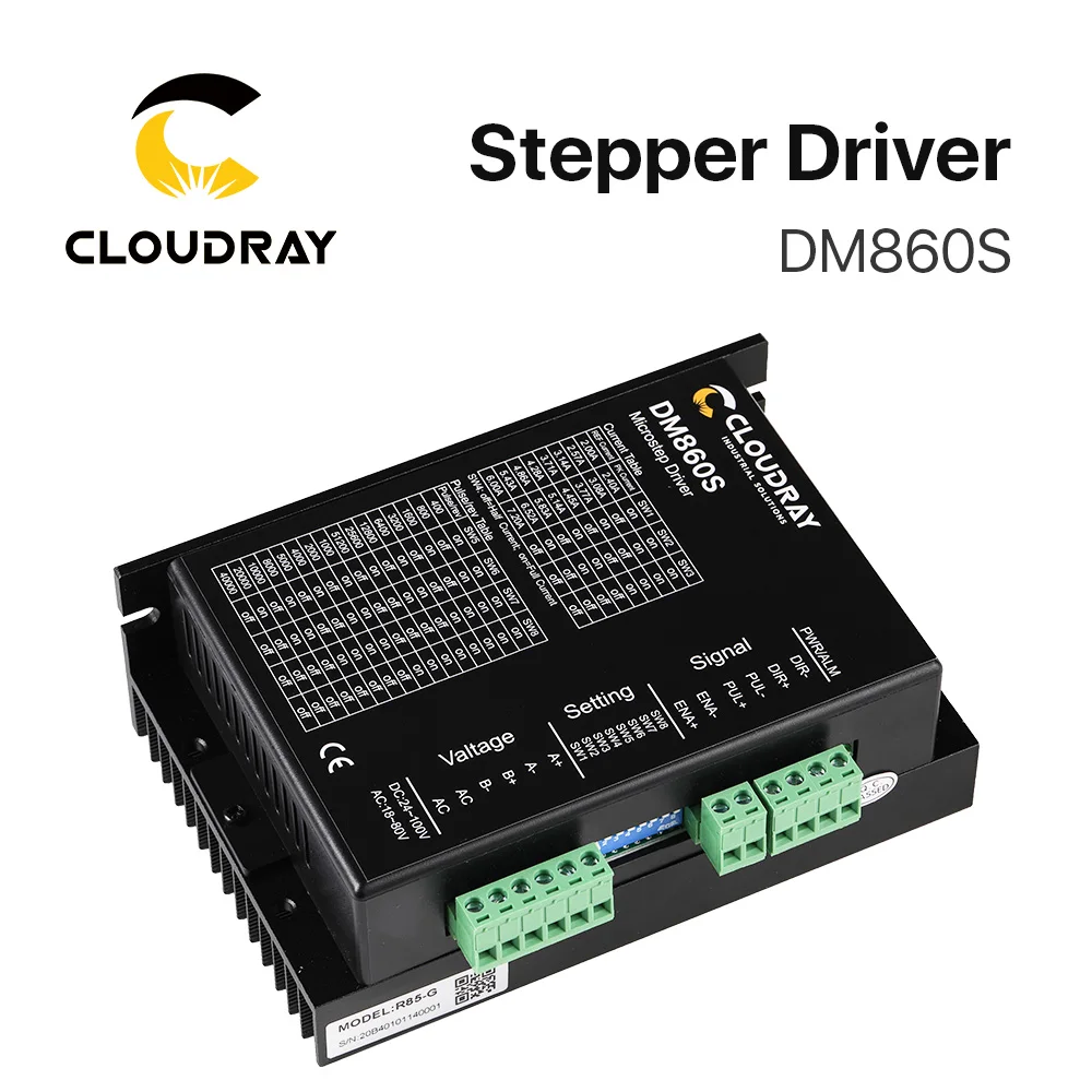 cloudray dm860s 2 phase stepper motorista tensao de 03