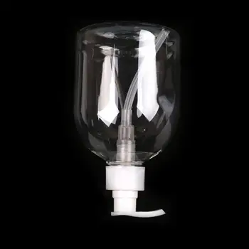 

Hand Pump 500ml Plastic Bathroom Hotel Liquid Soap Dispenser Clear Make Up Shampoo Lotion Containers Cleanser Bottles