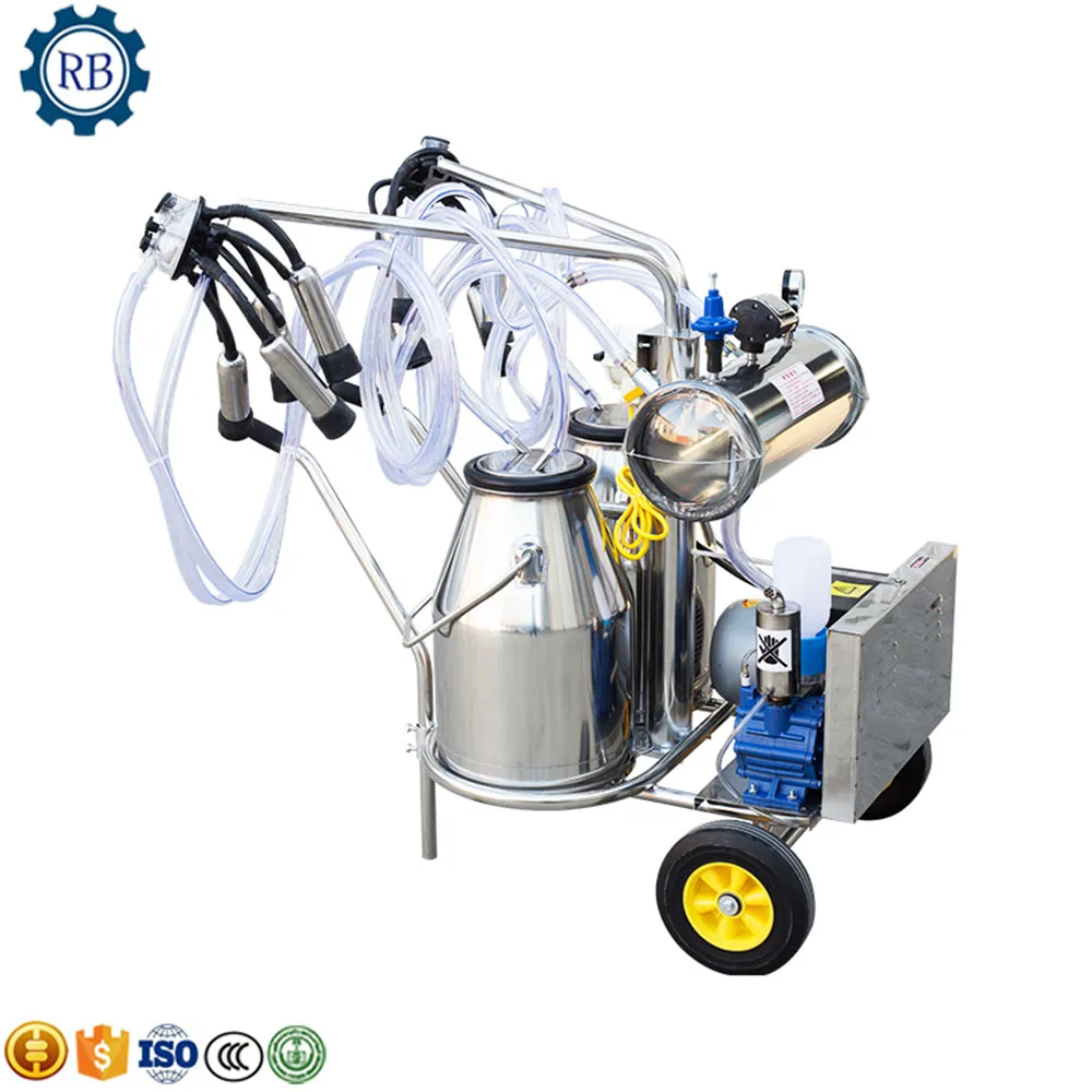 Widely Used Vacuum Pump Cow Milking Machine Electric Mini Cow/goat