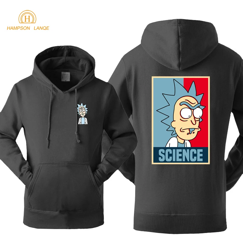

Anime Science Hoodie Rick and Morty Print Harajuku Sweatshirts 2020 Autumn Autumn Brand Hoodies Men Jackets Hip Hop Streetwear