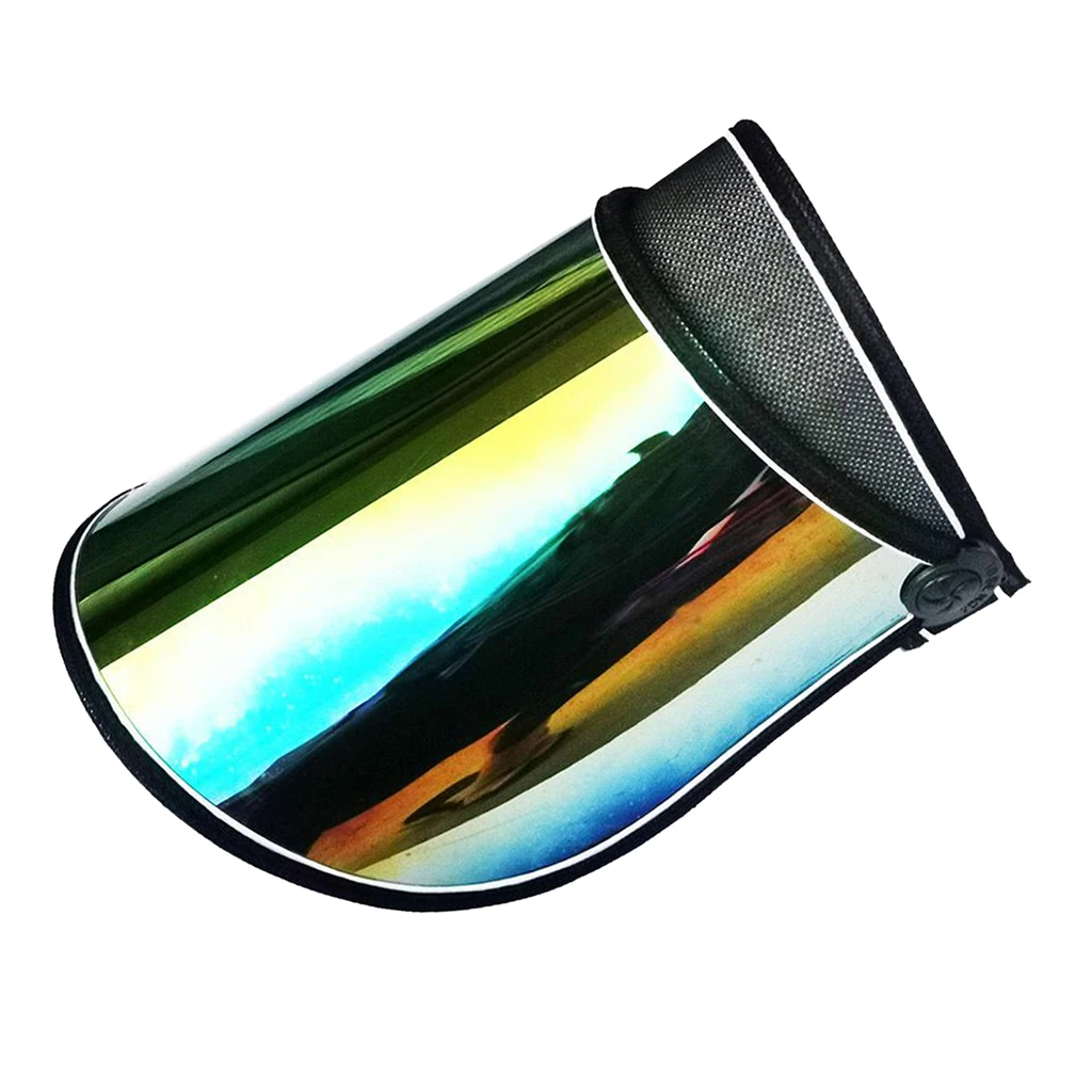 Unisex Women Men Full Face Shield Sun Visor Hat Solar Reflective UV Protection for Outdoor Beach Tennis Golf Camping Hiking