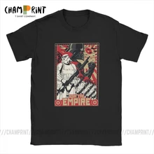 Футболка Star Wars Мужская имперская агитация размера плюс одежда Короткие топы футболки с круглым вырезом из чистого хлопка футболки размера плюс