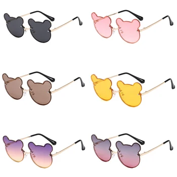 

Kids Sunglasses Cartoon Cute Bear Shaped Sunglasses 100% UV Protection Shades for Girls Boys