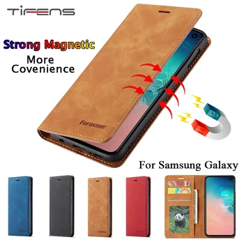 

Leather Case For Samsung A51 A71 A21 A31 A41 A01 A50 A70 A40 A30 A20 A10 S S9 S8 S10 S20 Ultra Note 9 10 Plus S7edge Flip Cover
