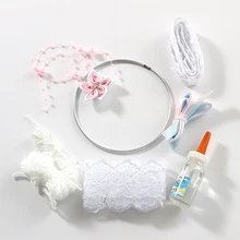 Сделай Сам, скандинавский Ловец снов, перо, стиль для девочек, Ловец снов, инновационная прикроватная тумбочка для дома, настенный Декор для ...(China)