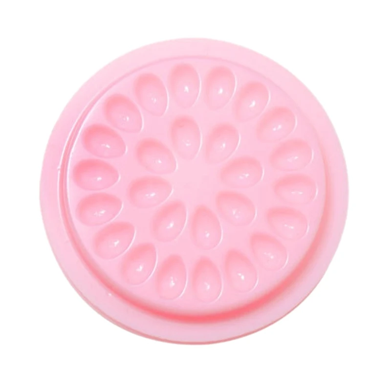 Клей Прокладка ресниц Клей Держатель Клей поддон наращивание ресниц клеевые подушечки подставка на ресниц пластиковый клей держатель(розовый