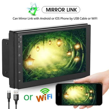 

9210S Quad Core Android 10.1 Car Radio Multimedia Video Player 7 inch Screen Auto Stereo Double 2 DIN WiFi GPS Head Unit