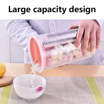 

2.1-3L Grain Container Box Sortable Moisture Proof Collecting Tank Storage Box Collection Home Tight Non Skidding Multipurpose
