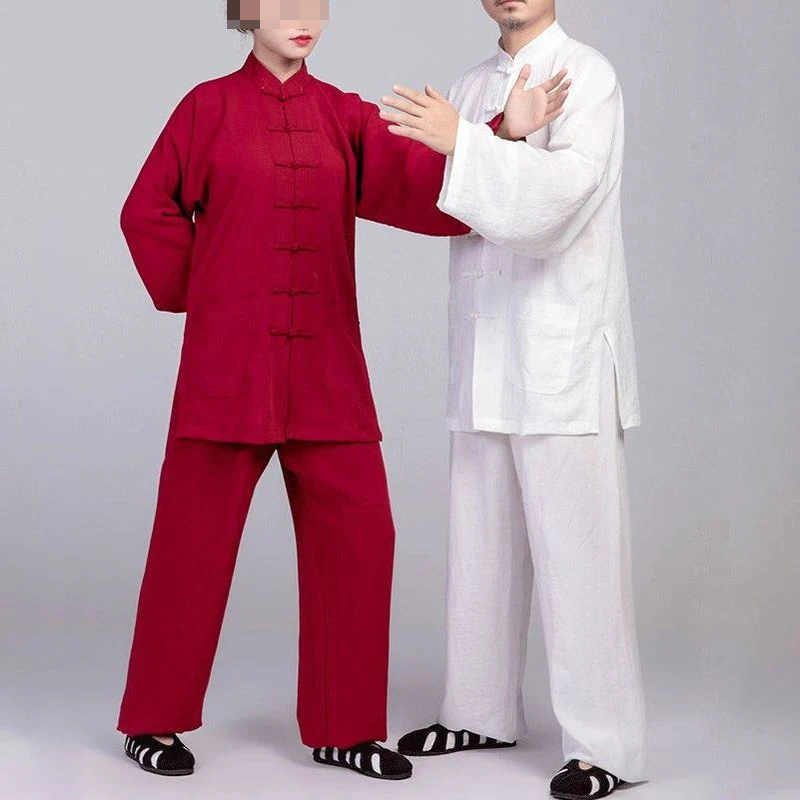 17 цветов высококачественные льняные унисекс костюмы Wudang taoism tai chi кунг-фу taoist