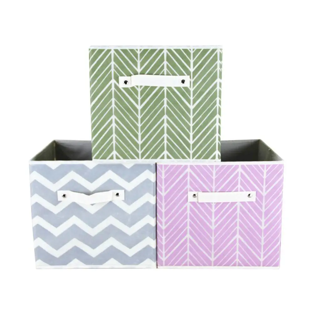 

GloryStar Open Storage Basket Folding Environment-friendly Non-woven Storage Box
