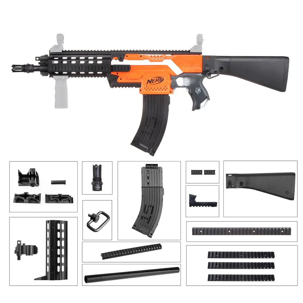 

Worker STF-W005-02 G56 C Style Mod Kits Set for Nerf N-Strike Elite Stryfe Blaster Exquisite Workmanship Environmental