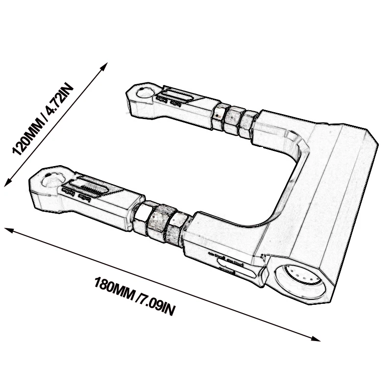 Motorcycle Accessories For BMW S1000RR S1000R S1000XR 09-16 Rear Shock Adjustable Suspension Lowering Linkage Drop Link Links Kit