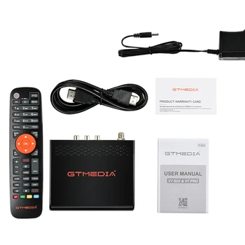 

GTMEDIA V7S2X DVB-S/S2/S2X AVS+ VCM/ACM/multi-stream/T2MI BISS auto roll Full B95C