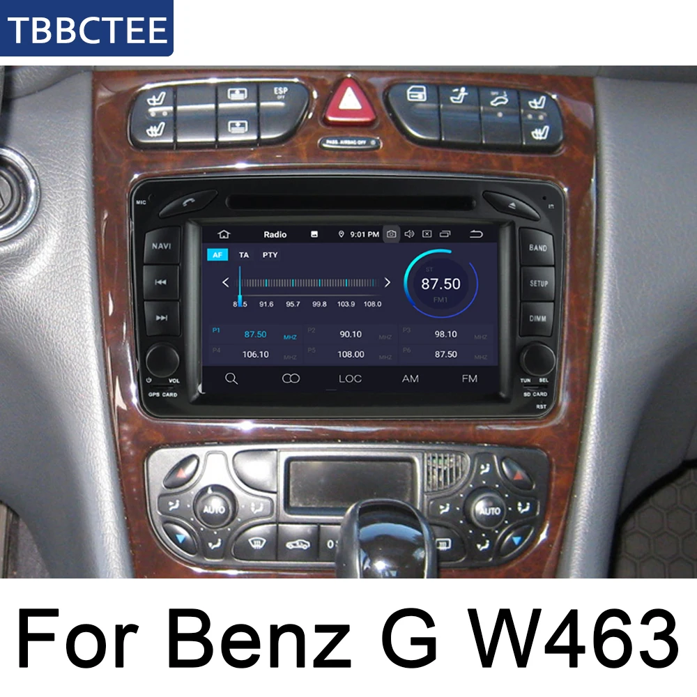 Perfect For Mercedes Benz G Class W463 1998~2004 NTG Android Car Multimedia player WIFI GPS Navigation Auto radio touch screen Map wifi 3