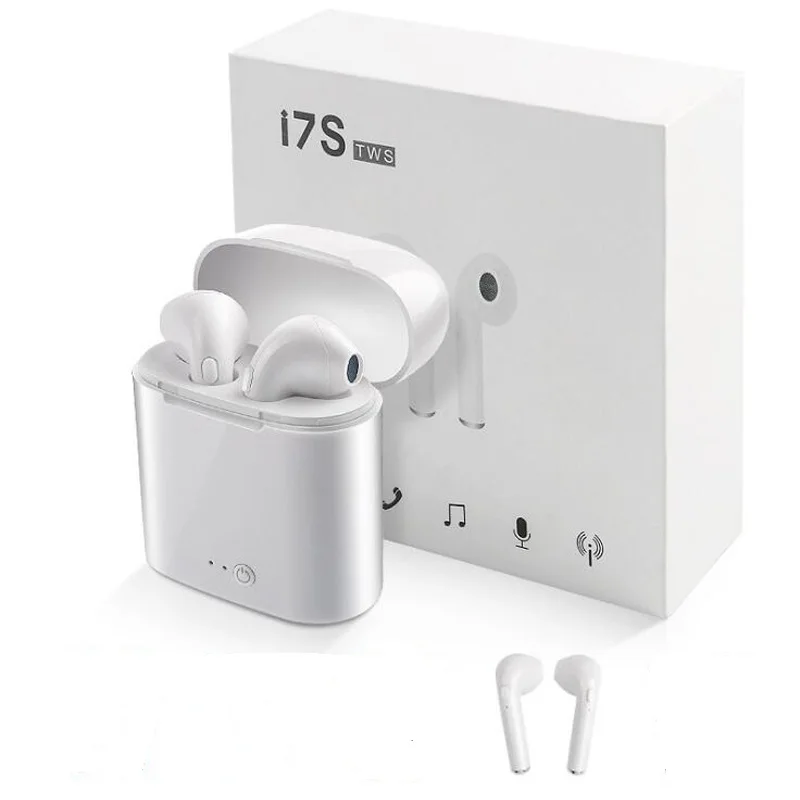 Bluetooth адаптер I7s TWS беспроводной наушник наушники гарнитура спортивные микрофон
