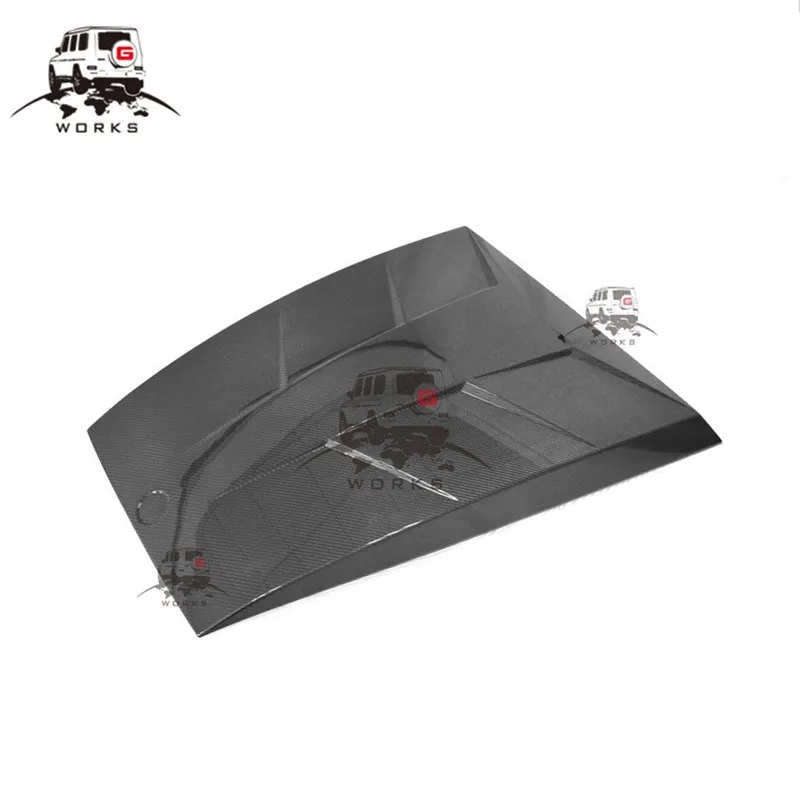 

W464 eurocar style carbon fiber hood cover fit for G-class W463A G500 G63 40th anniversary style carbon bonnet