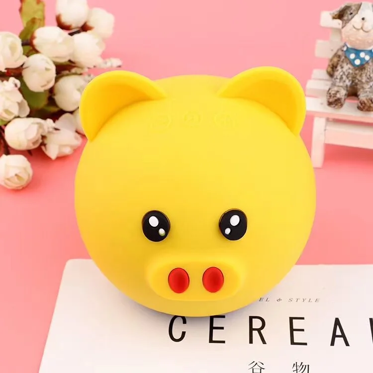 Cartoon Piggy Deekite Iron Man Bluetooth Speaker Outdoor Loudspeaker Cartoon Gift Wireless Portable Speaker for iPhone Tablet Computer - Цвет: Cartoon Piggy