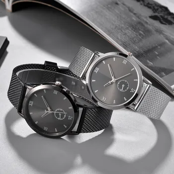 

Vansvar 2019 New Fashion Design And New Men's Steel Belt Analog Sport Quartz Wrist Watch Classic Quartz For Man Dropshipping P30