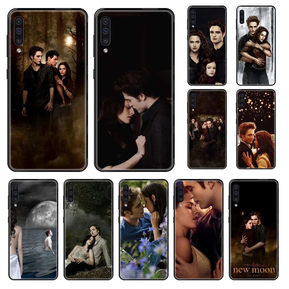 Чехол для телефона Twilight Love Movie Samsung Galaxy A 3 5 6 7 8 20 40 50 70 71 E S Plus 2016 2017 2018 черный
