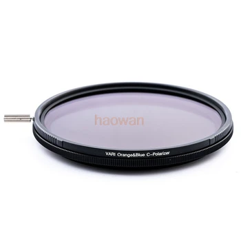 

67 72 77 82 mm VARI cpl Polarizer Adjustable color temperature Optical Glass Lens filter for canon nikon pentax sony camera