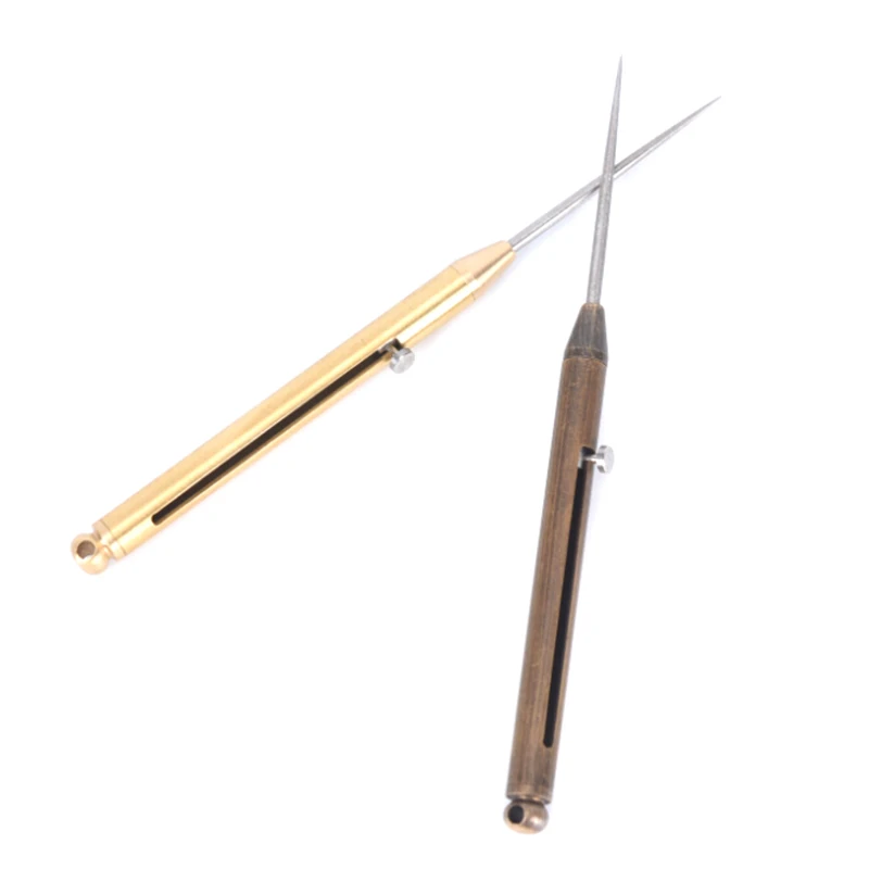 Titanium Alloy Outdoor Bushcraft Self Defense Weapon Toothpick Bottle Fruit Fork Camping Tool Titanium Toothpick