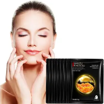 

1Pcs Gold Caviar Mask Deep Moisturizing Hydrating Mask Collagen Face Mask Sheet Mask Skin Care