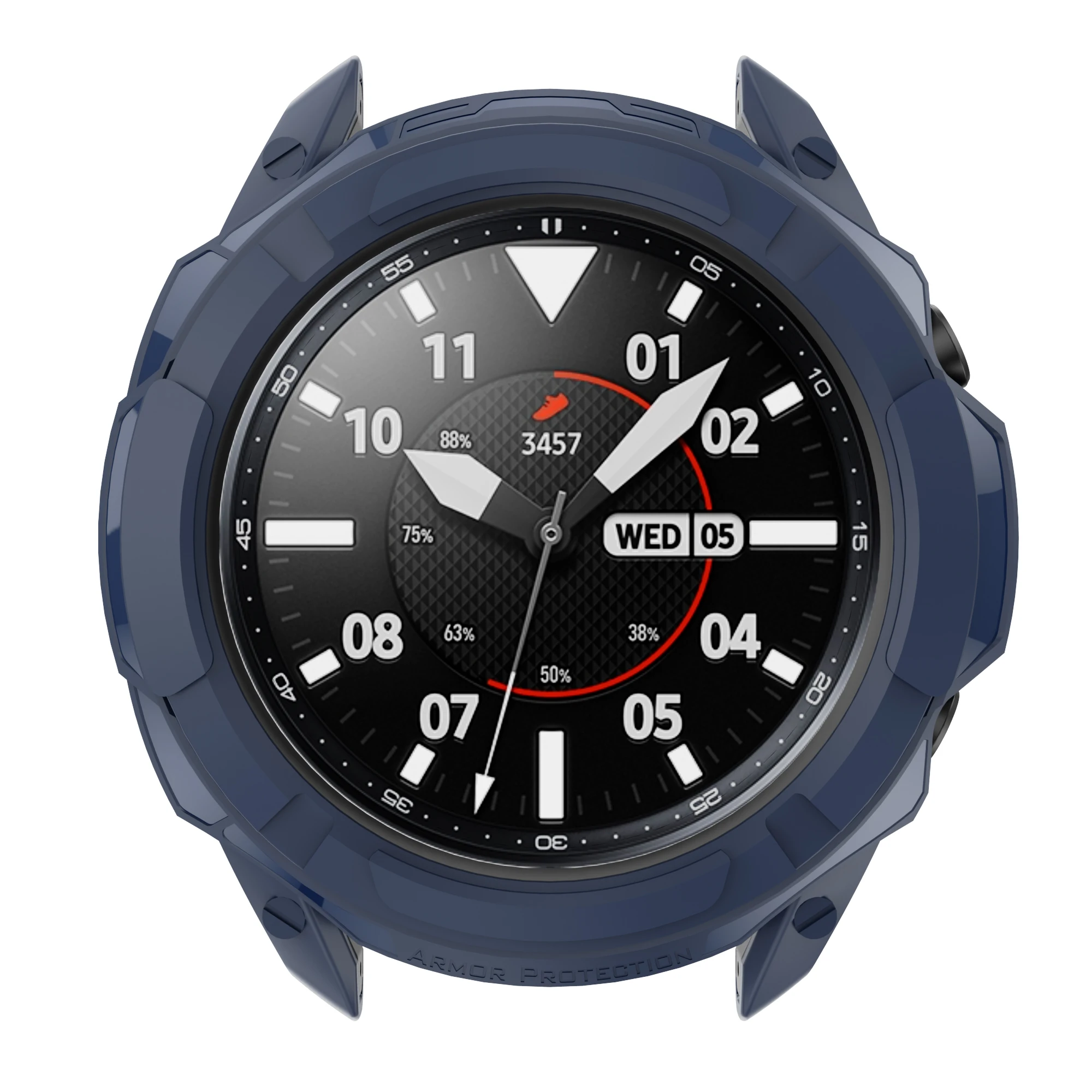 Premium PC Cover Smart Watch Case Shell with Bezel Ring Protector Frame